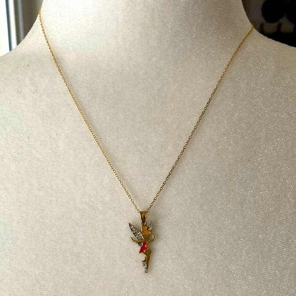Tinkerbell on 925 silver chain - Picture 2 of 6